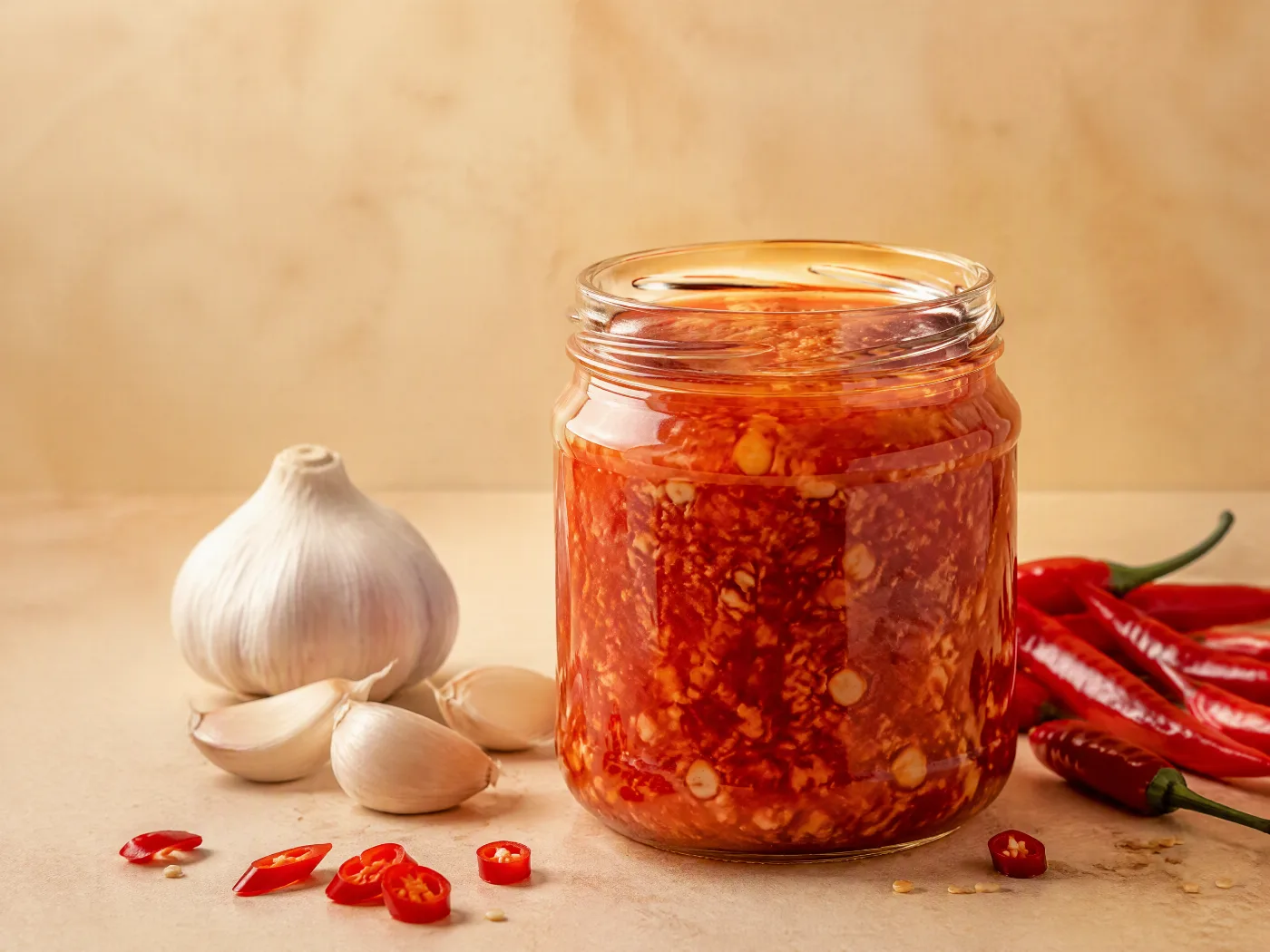 Chili Sauce na may Bawang